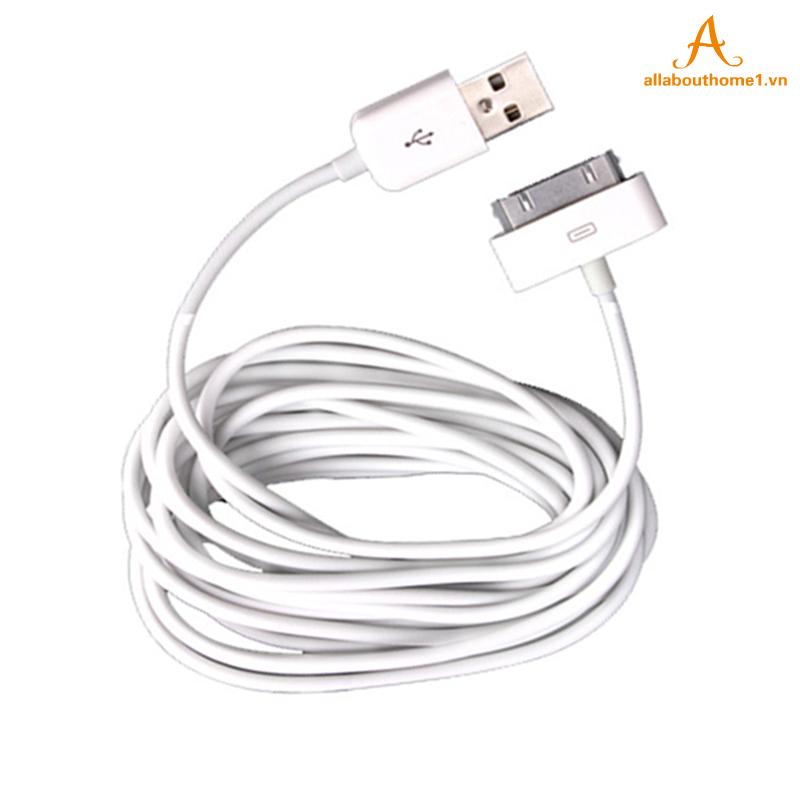 3M/10ft USB Sync Charging Charger Cable for Apple iPhone 4 4S iPad 3 2
