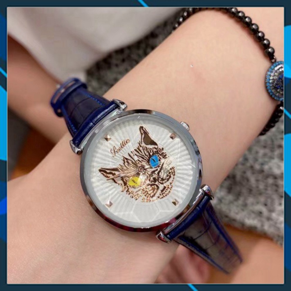 [Hàng mới về] Đồng Hồ Đeo Tay Scottie Con Mèo Điên Dành Cho Nữ Cao Cấp 3T Swatch