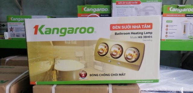 Đèn sưởi nhà tắm Kangaroo - kg3bh01