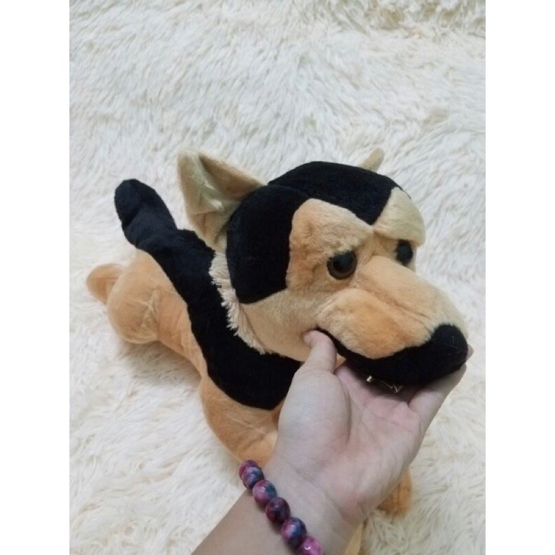 gấu bông con chó giống như thật Becgie 50cm