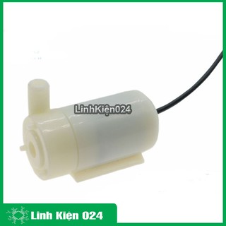 Máy Bơm Chìm Mini 3-6VDC 1.5m Ống Thẳng Đứng ( Trắng )