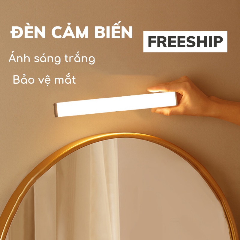 Đèn Led Cảm Ứng, Đèn Nam Châm Gắn Hành Lang, Tủ, Nhà Vệ Sinh Cảm Biến Thông Minh COCA T