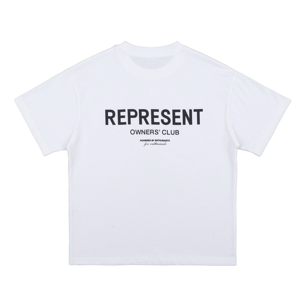 ÁO PHÔNG CỘC TAY TRƠN CHỮ REPRESENT