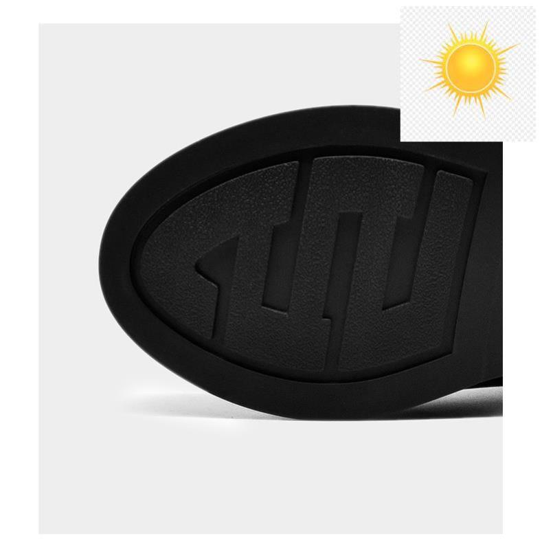 👢 Boot Dusto da trơn mịn, đế độn giấu gót 5cm (order, sẵn 37 nâu) 👢