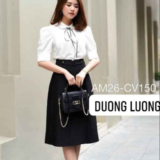 Chân váy xếp ly cao cấp