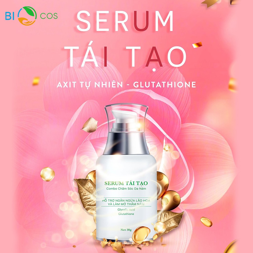 Serum Tái Tạo Da BIOCOS Ngăn Ngừa Lão Hóa Và Làm Mờ Vết Thâm 30g | BigBuy360 - bigbuy360.vn