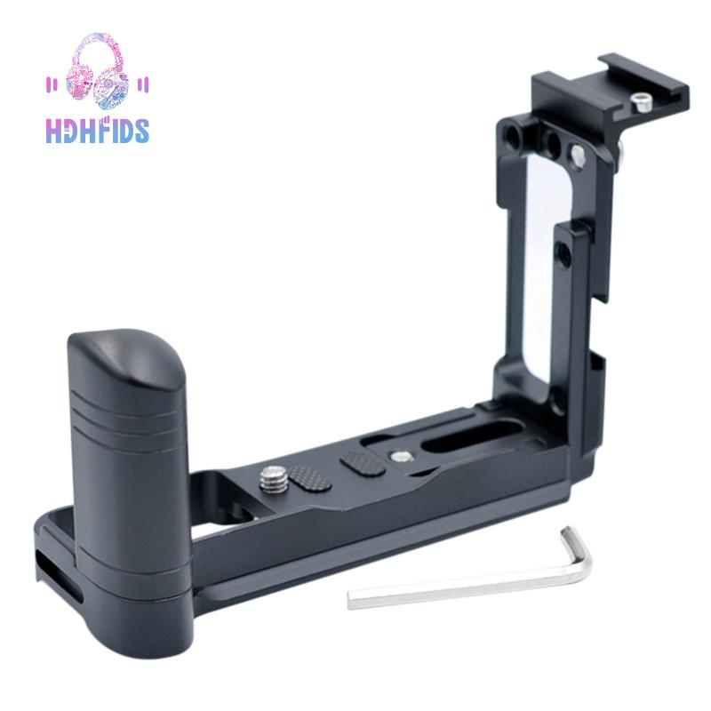 Quick Release Plate for Fujifilm XE4 X-E4 Pull-Out with Seat Mirrorless Camera Handle Vertical L-Shaped Bracket A