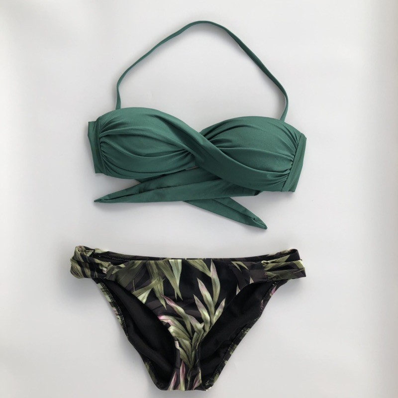 Bikini hai mảnh có mút hàng xuất xịn có Big size