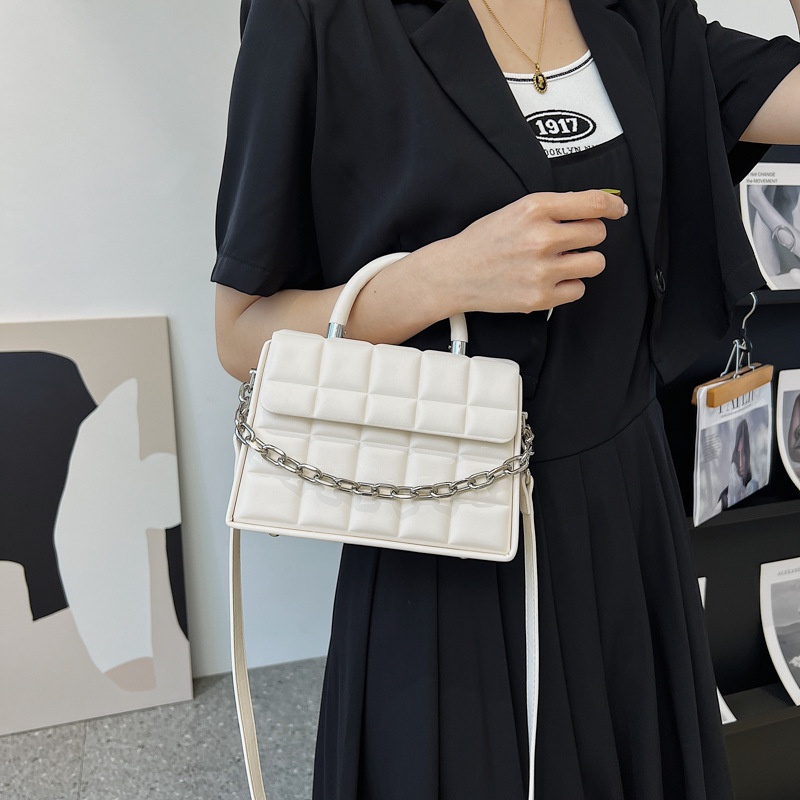 Túi Đeo Chéo Hình Vuông Nhỏ Kẻ Sọc Ca Rô Thời Trang Mùa Hè Hàng Mới 2022 Cho Nữ