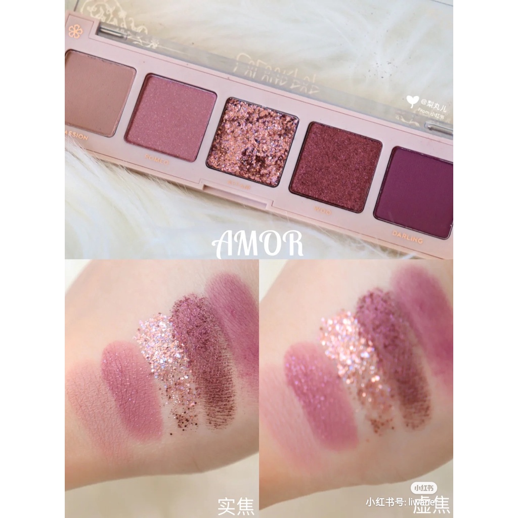 Bảng phấn mắt 5 ô Colourpop Cherish/Crush/Lyric/Ballad/Amor