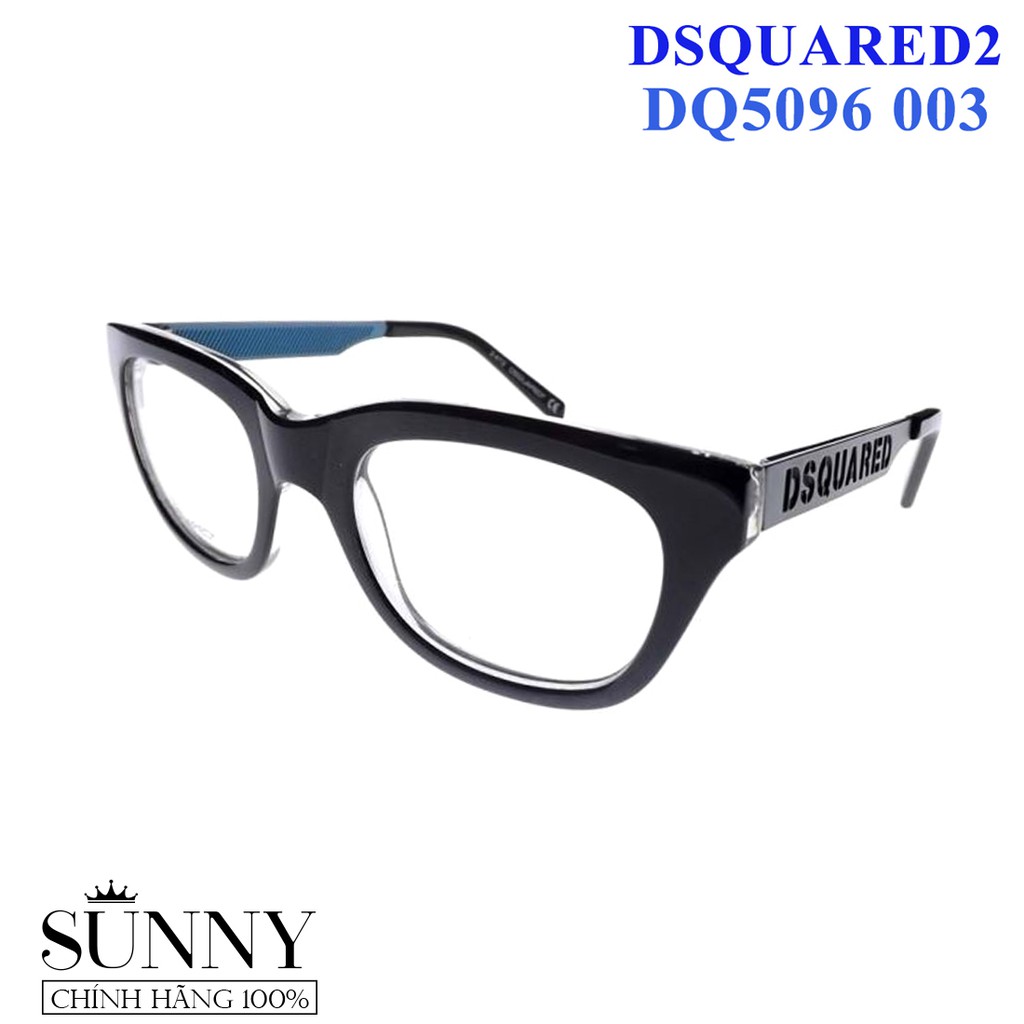 DQ5096 - gọng kính Dsquared2 chính hãng, bảo hành toàn quốc