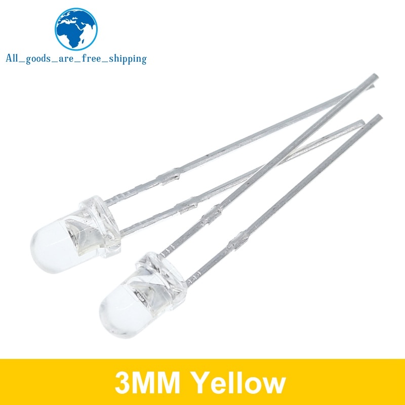 Đèn Led Đi Ốt F3 Siêu Sáng 3mm Nhiều Màu Sắc