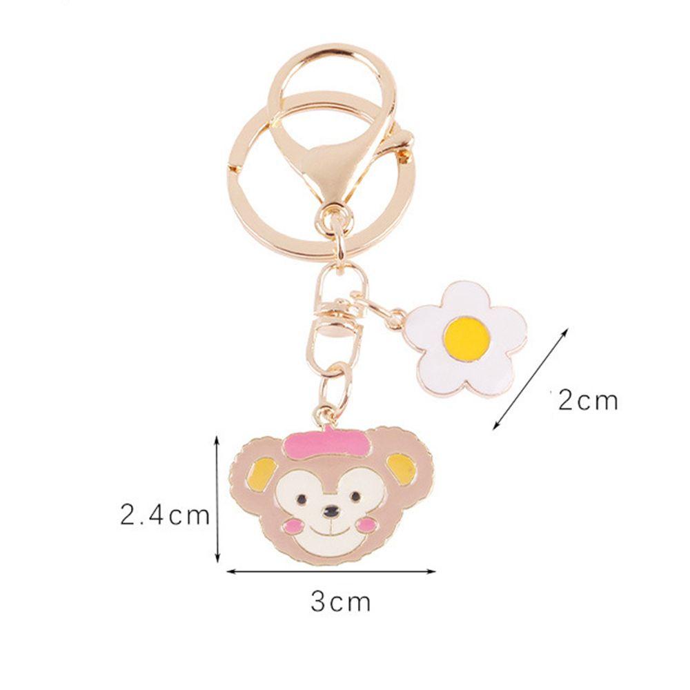 LANFY Móc Khóa Kim Loại Hình Heo Con Dễ Thương