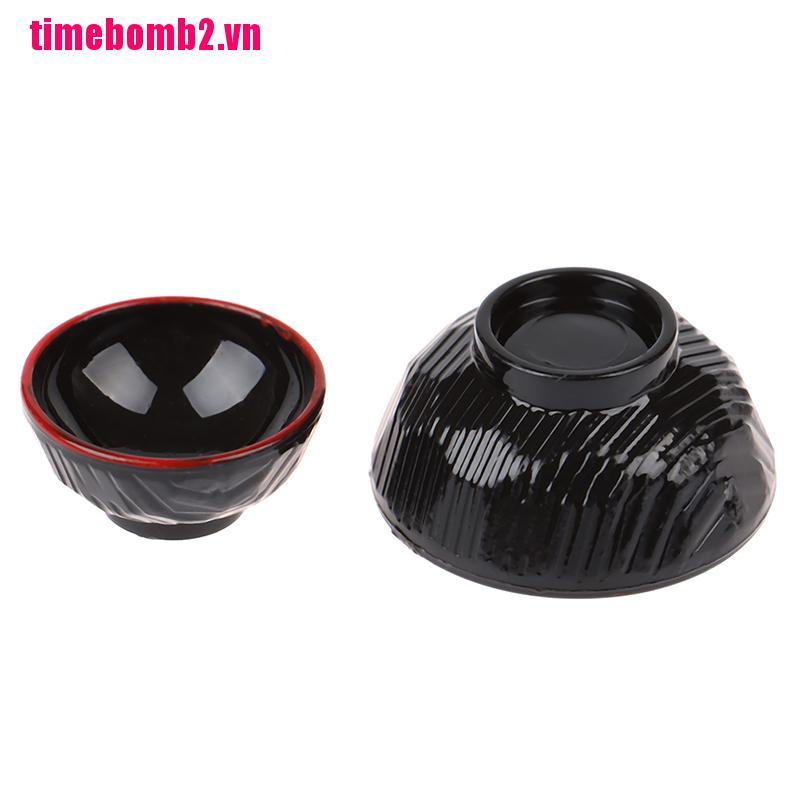 Bộ 4 Cốc Nhựa Màu Đen Tỉ Lệ 1: 1 Dùng Trang Trí Nhà Cửa