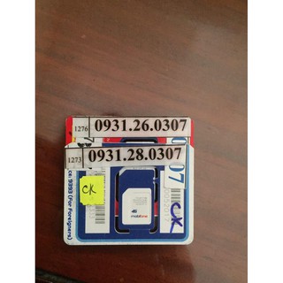 Sim mobi số đẹp( tam cô, số cặp, số tiến,...)