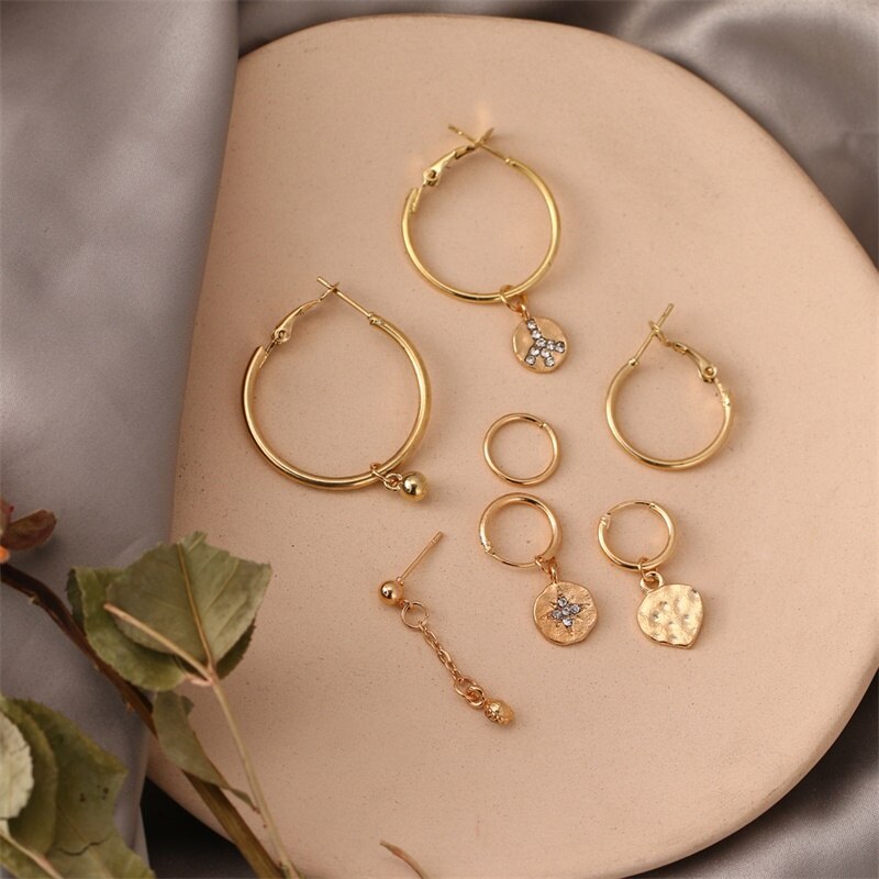 Set 7 Hoa Tai Thời Trang Dành Cho Nữ
