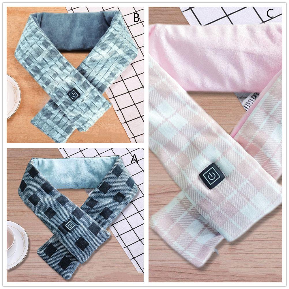 Khăn Quàng Cổ Sưởi Ấm Bằng Điện Có Thể Sạc Lại Bằng Cổng USB Dành Cho Nam Nữ