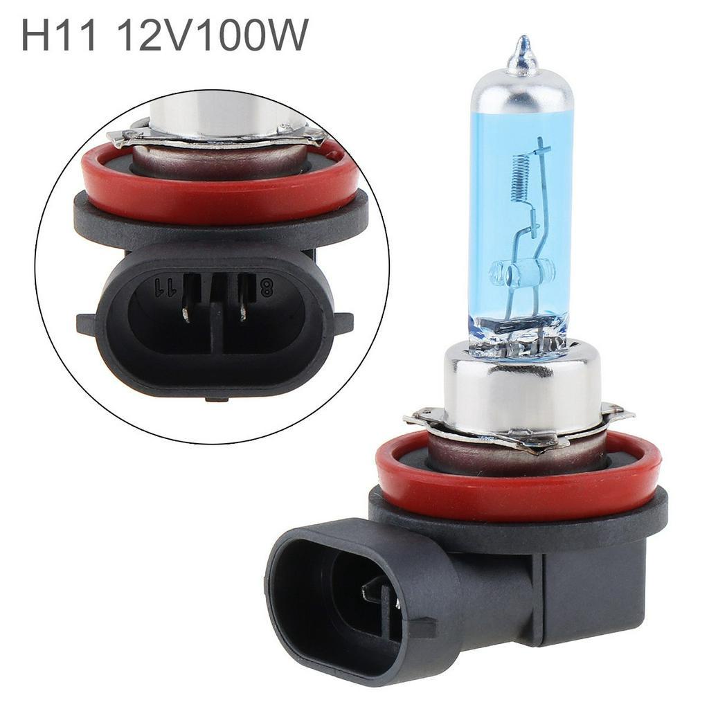 Bóng đèn Halogen thiết kế siêu sáng dùng cho xe hơi 12v H11 100w 5000k