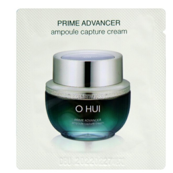 OHUI Prime Advancer Ampoule Capture Cream,Gói kem mặt nuôi dưỡng da sâu từ bên trong 1ml [Deta 2023]