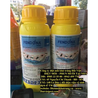 Thuốc diệt côn trùng FENDONA 10 SC ( CHLB Đức) chai 500ml