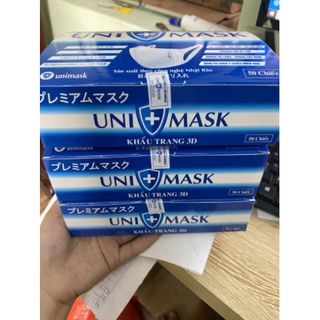 KHẨU TRANG 3D UNI MASK(HỘP 50 CÁI)