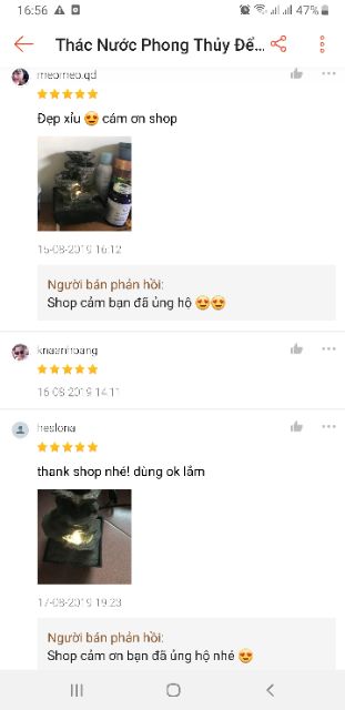 Thác Nước Phong Thủy Để Bàn Đá Nhiều Tầng | BigBuy360 - bigbuy360.vn