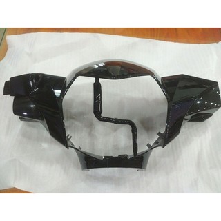 Ốp đầu trước (Nắp trước tay lái) Sirius Fi đen