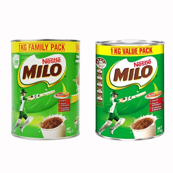 Sữa bột Milo Nestle, sữa bột Úc Nhập Khẩu dinh dưỡng Vitamin B1-B2, chuyển hóa đường thành năng lượng cho trẻ