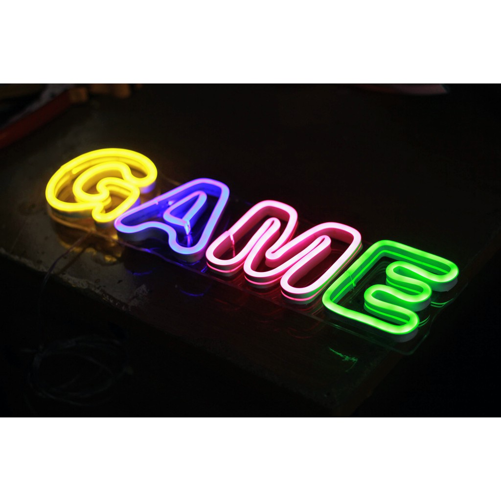 Đèn Neon Sign Game Trang Trí Phòng Game