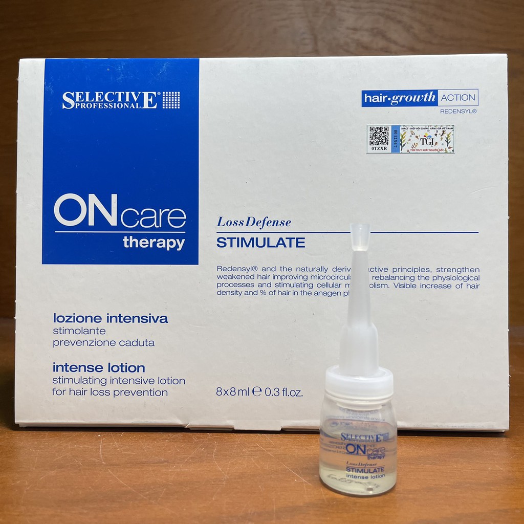Tinh dầu chống rụng tóc chuyên sâu Stimulate Intense Lotion Selective 8x8ml ( NEW )