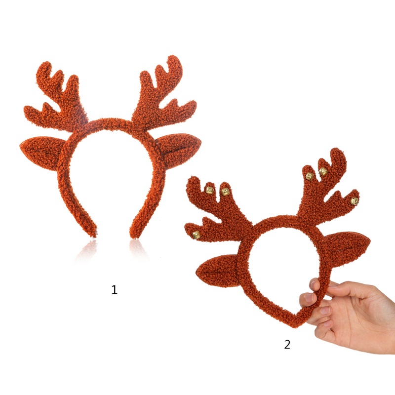 Băng Đô Cài Tóc Rửa Mặt Thân Thiện Với Da Hình Sừng Hươu Cho Nữ