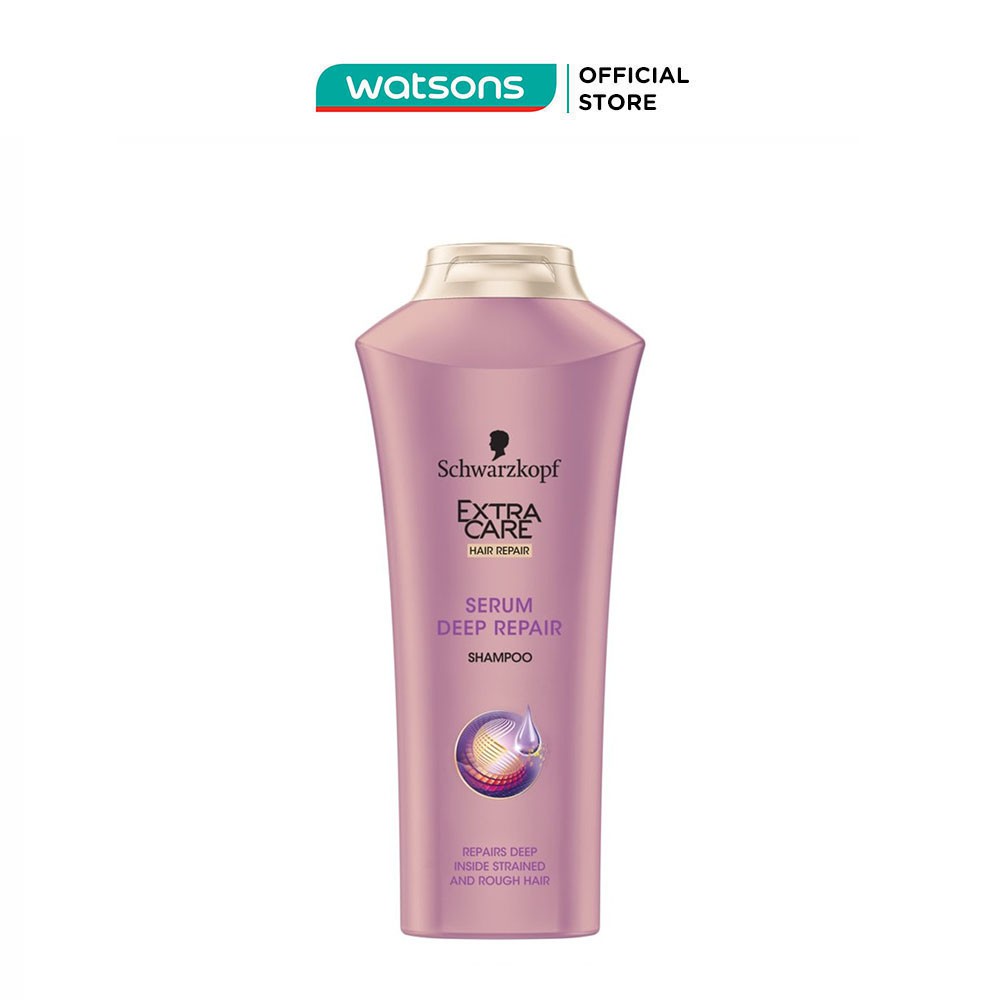 Dầu Gội Schwarzkopf Extra Care Serum Deep Repair Nuôi Dưỡng Sâu Mái Tóc 400ml