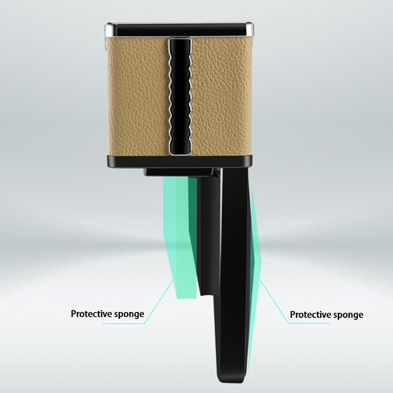 Giá Đỡ Cốc / Điện Thoại / Đồ Dùng Gắn Khe Hở Ghế Ngồi Xe Hơi Hai Cổng USB Tiện Dụng