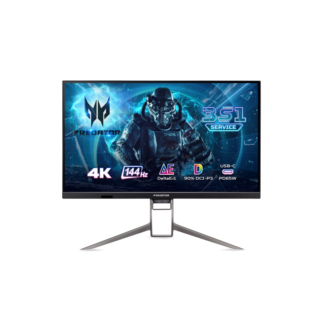 [Tặng balo] Màn hình Acer Gaming Predator XB323QK NV 32" UHD| IPS |400nits |0.5ms |144Hz (UM.JX3SV.V01)