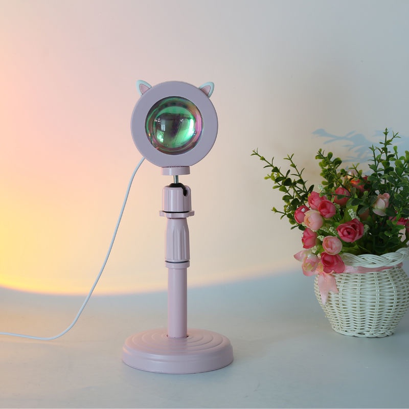 Đèn Chiếu Sáng Tạo Hiệu Ứng Hoàng Hôn Dùng Làm Phông Nền Chụp Ảnh