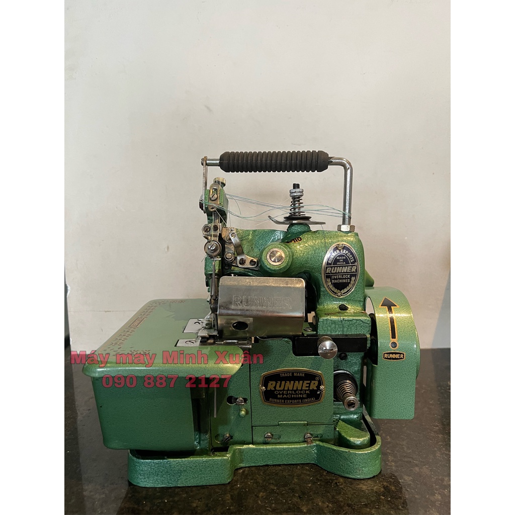 Máy Vắt Sổ Runner (Ấn Độ) 3 ống chỉ