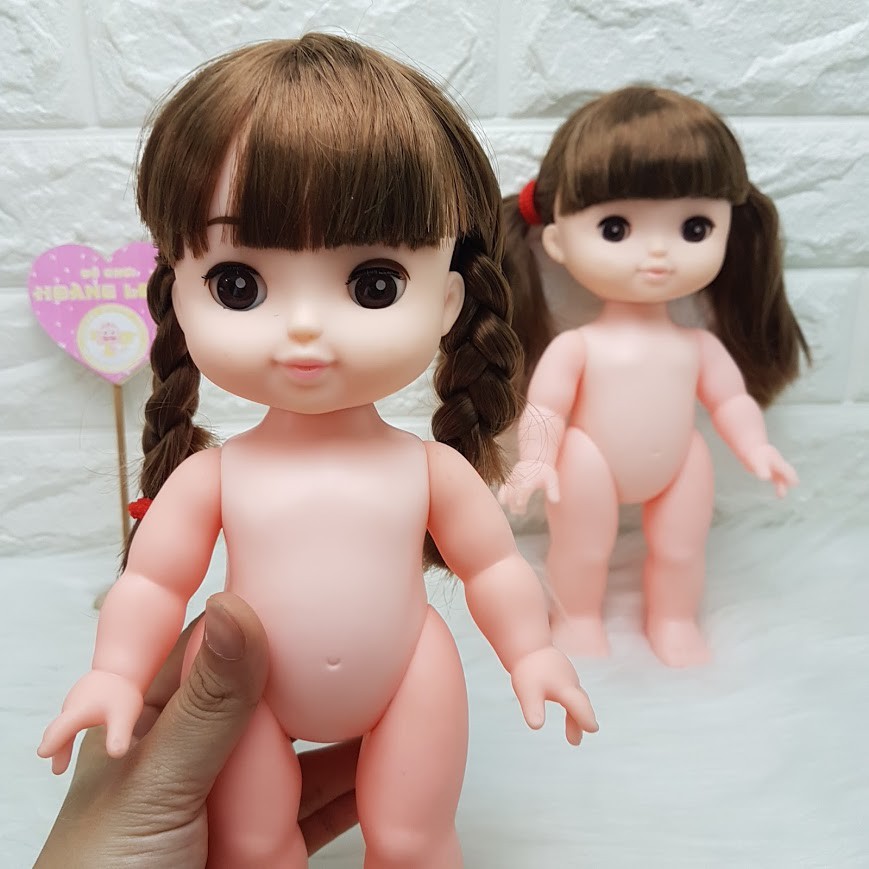 {xã lỗ} Búp Bê Nhật Solan Chan mắt chớp 26 cm _ Disney Doll Japan 12 inch