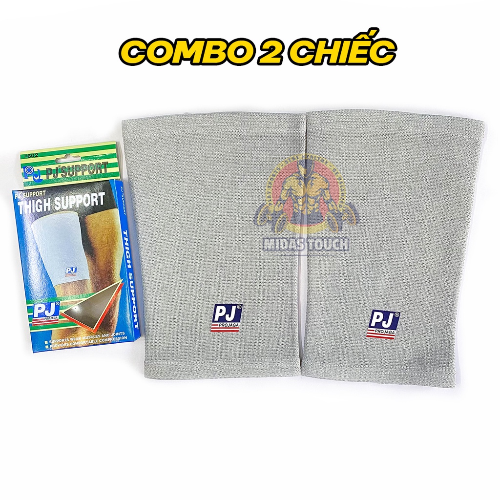 Combo 2 Bó Đùi 2 Chiều PJ-602 Freesize - Bảo Vệ Cơ Đùi Chống Chấn Thương Hỗ Trợ Tập Luyện Thể Thao An Toàn Hiệu Quả