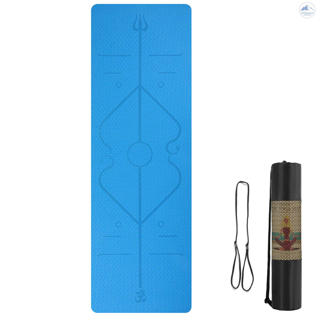 Thảm Tập Yoga Dày 2021 72.1x24.0in Chống Trượt Kèm Túi Đựng Và Dây Đeo Tiện Dụng