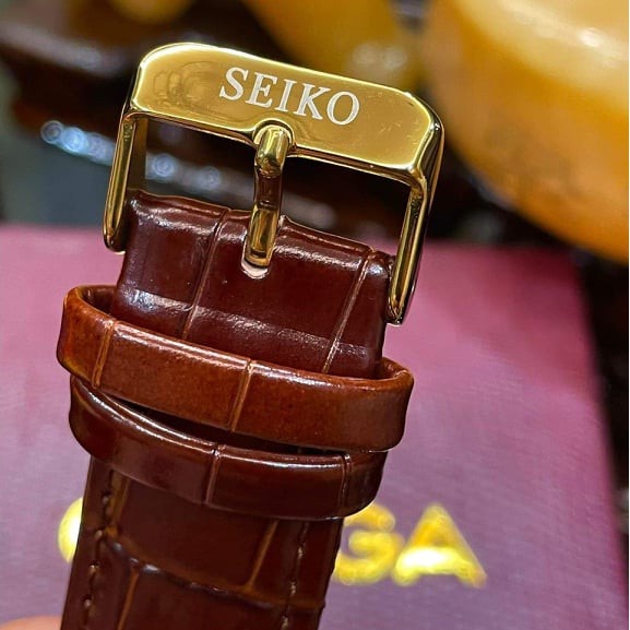 Đồng Hồ Seiko Nam Dây Da Nâu dáng mộc cổ điển Sang Trọng Lịch Lãm ,hàng cao cấp authentic BH 24 tháng | BigBuy360 - bigbuy360.vn