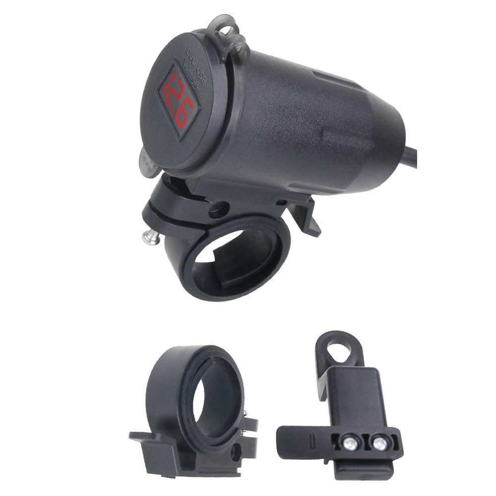 Cục Sạc Điện Thoại USB QC 3.0 Thông Dụng Cho Xe Máy