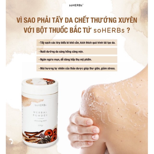 💥Chính Hãng 100%💥Bột tẩy tế bào chết soherbs | BigBuy360 - bigbuy360.vn