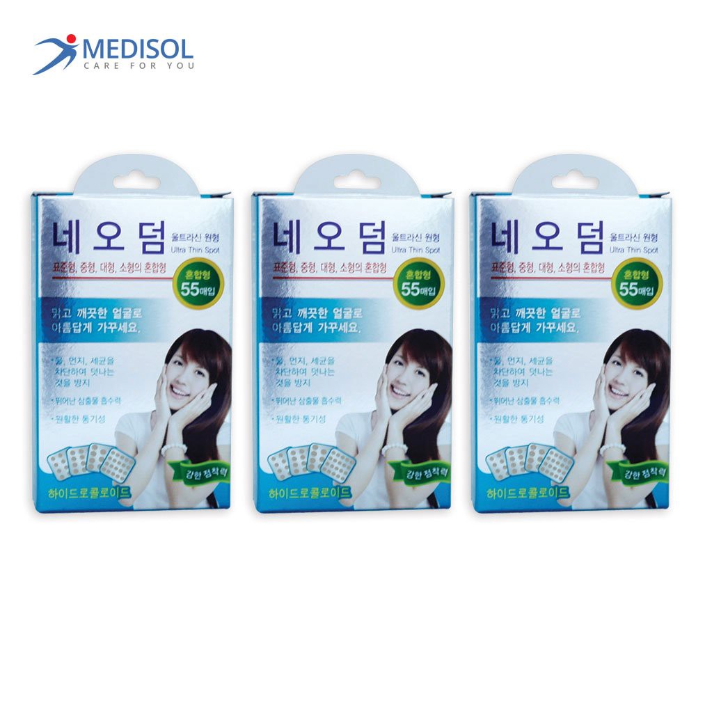 COMBO 3 - Hộp Miếng Dán Mụn Neoderm 55