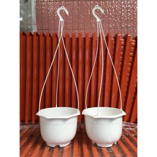 Combo 5 chậu nhựa ABS đường kính 15cm kèm dây treo