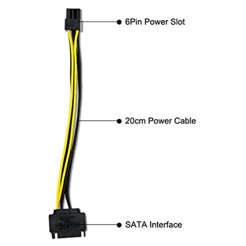 2 Dây Cáp Mở Rộng Ver006C Pci-E 1x Sang 16x 60cm Usb 3.0 Sata Sang 6pin Cho Gpu Mining | BigBuy360 - bigbuy360.vn