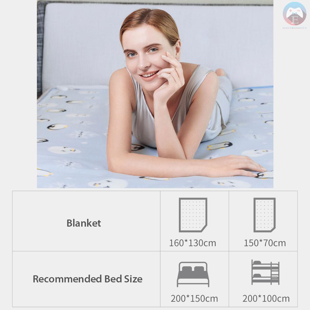 Chăn Sưởi Ấm 9 Giờ Xiaomi Youpin Qindao 160x130cm 220v