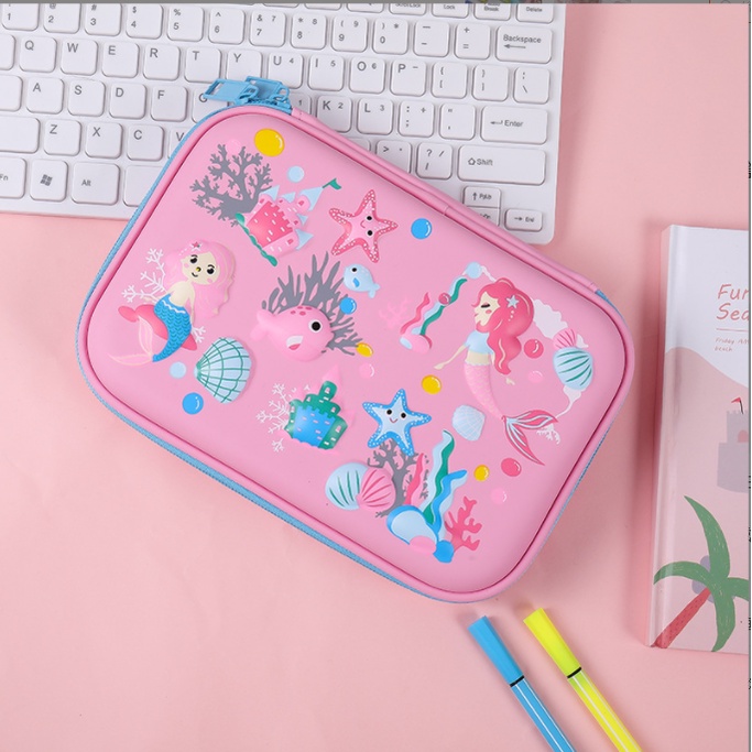 Hộp đựng bút hình ngựa một sừng đáng yêu