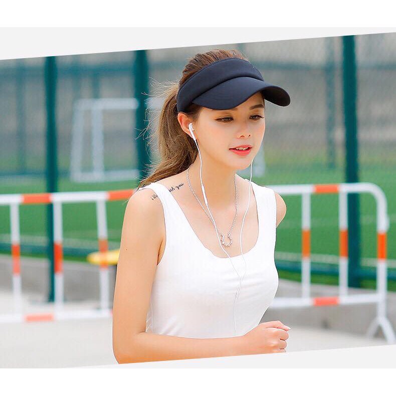Nón Két  lưỡi trai nửa đầu thời trang thể thao tenis chơi golf  cho nữ