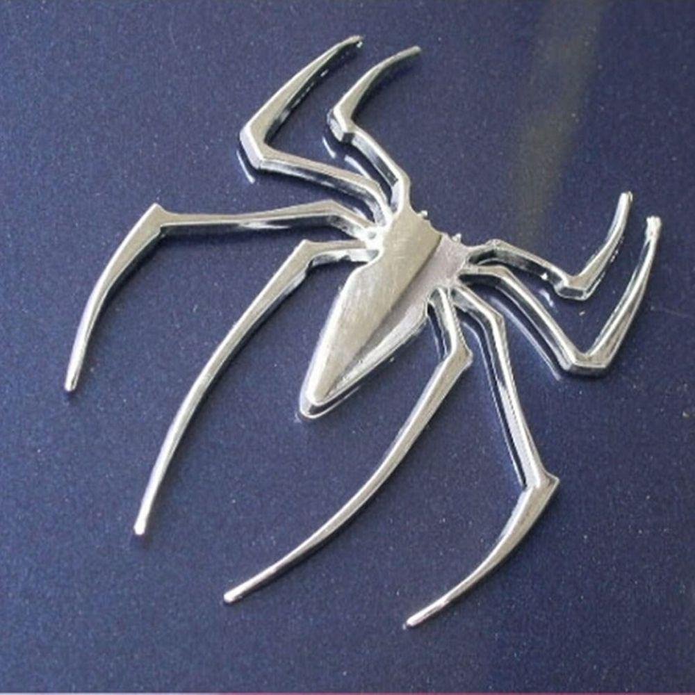 MAYSHOW Miếng Dán 3D Bằng Kim Loại Mạ Crom Màu Vàng / Bạc Trang Trí Xe Hơi