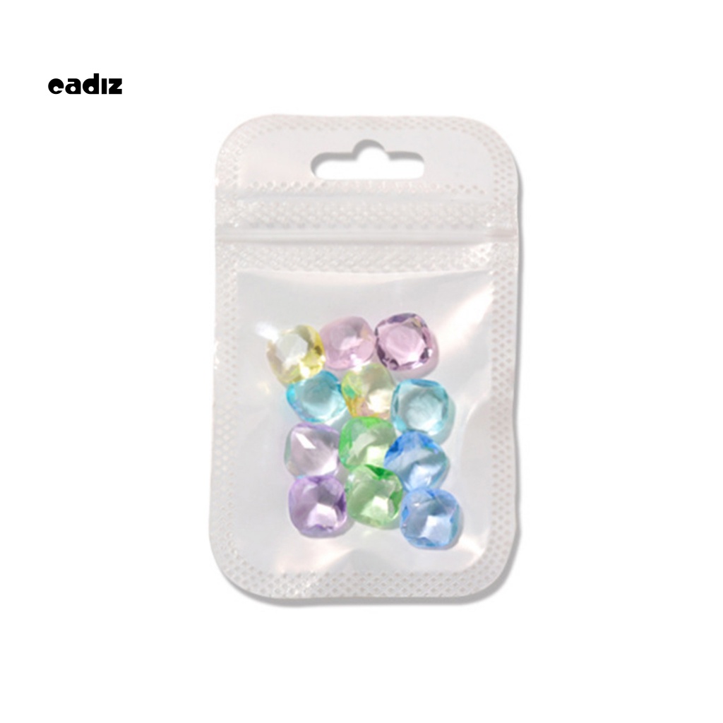 Phụ Kiện Đá Tự Trang Trí Móng Tay Hình Trái Tim 3D Nhiều Màu Sắc